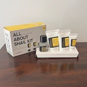 🆕 NWT COSRX All About Snail Kit for Dry Skin & Dark Spots, 4 Step Skincare